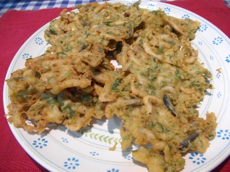 Tortillitas de camarones