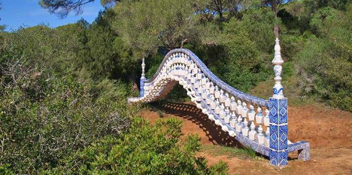 Outdoors contemporary art installation in Cadiz, Spain