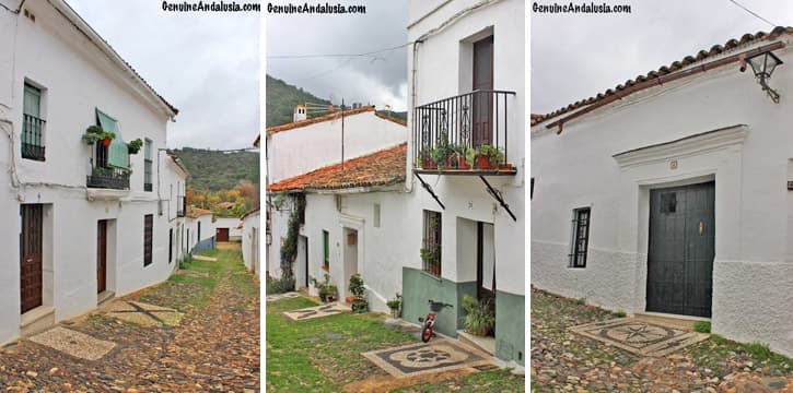 Traditional Southern Spanish architecture in Linares de la Sierra