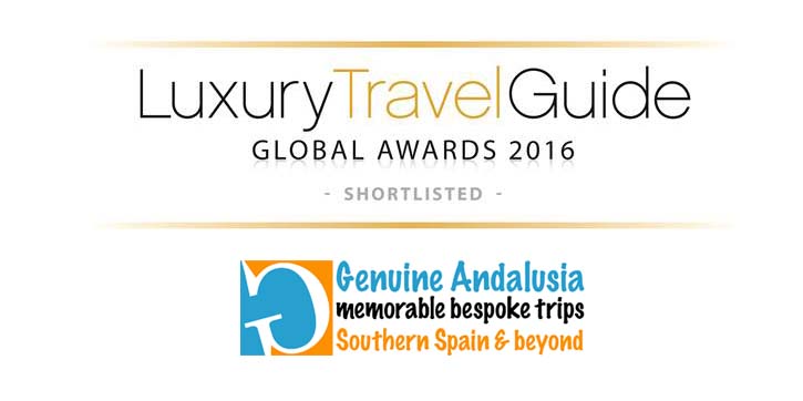 Genuine Andalusia Shortlisted for the Luxury Travel Guide Awards 2016