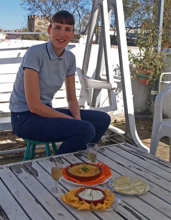 Amaryllis, Belgian woman living in Cadiz