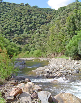 genal valley. Hiking tour