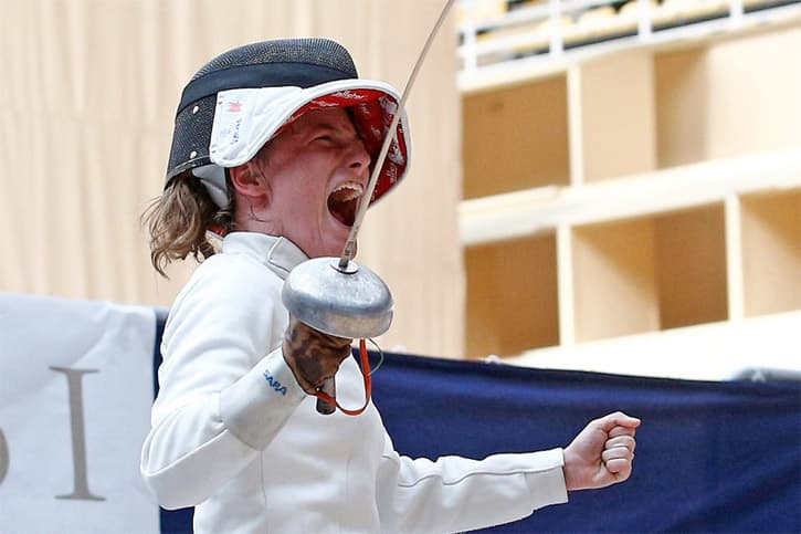 Sara Fernandez Calleja Spanish fencing