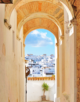 Vejer de la Frontera. Whitewashed villages of Andalusia