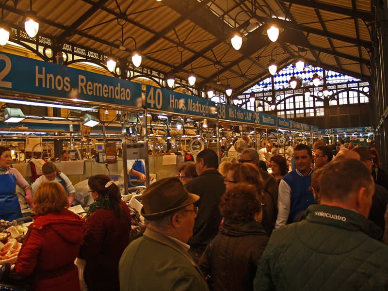 Jerez food market. Southern Spain