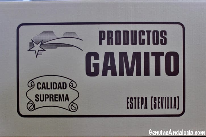 Gamito Products. Spanish Christmas Sweets from Estepa. Andalusia