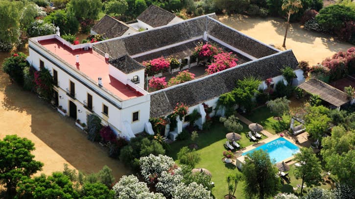 Hacienda San Rafael. An ideal hotel for Spain family tours