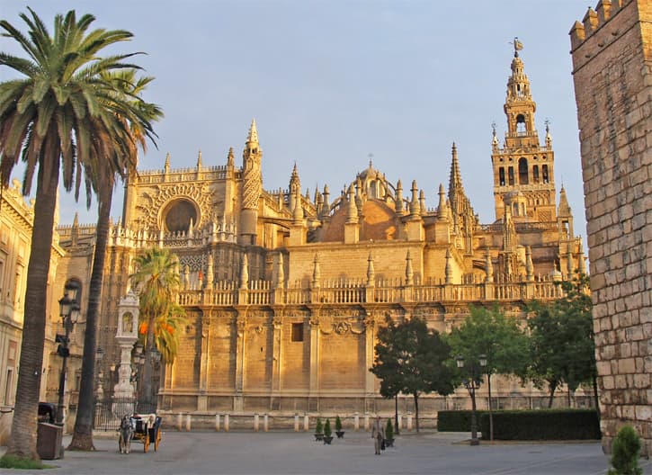Seville Alcazar Cathedral and Archive of the Indies